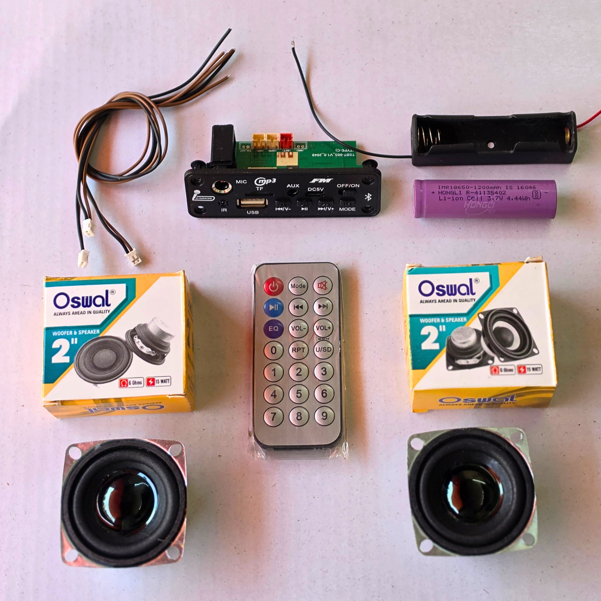 DIY Bluetooth Speaker Making Kit ( 2inch Speaker)